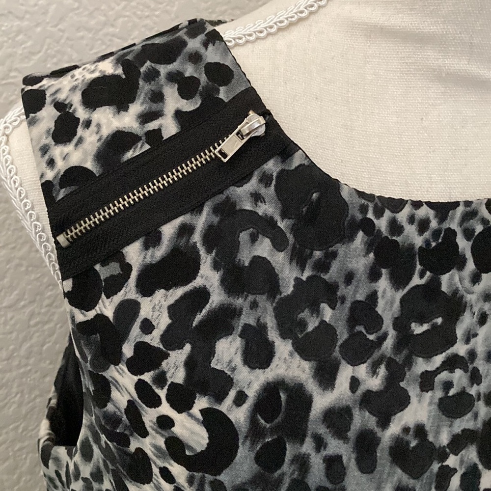 Emma & Michelle Leopard Print Dress size 10 - Picture 3 of 7